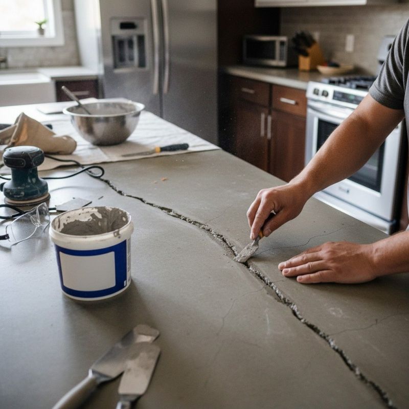Quartz Crack Repair
